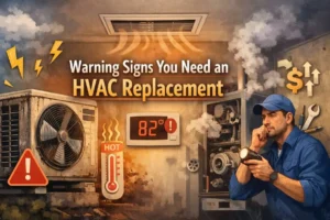 HVAC Replacement Warning Signs Act Before Breakdown